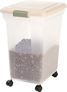 iris usa premium airtight pet food storage container