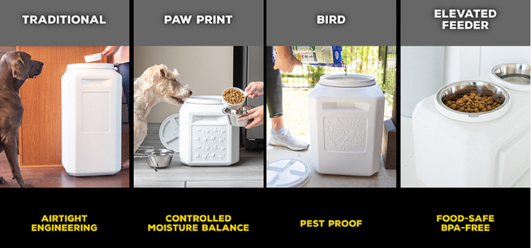 The best airtight pet food storage containers