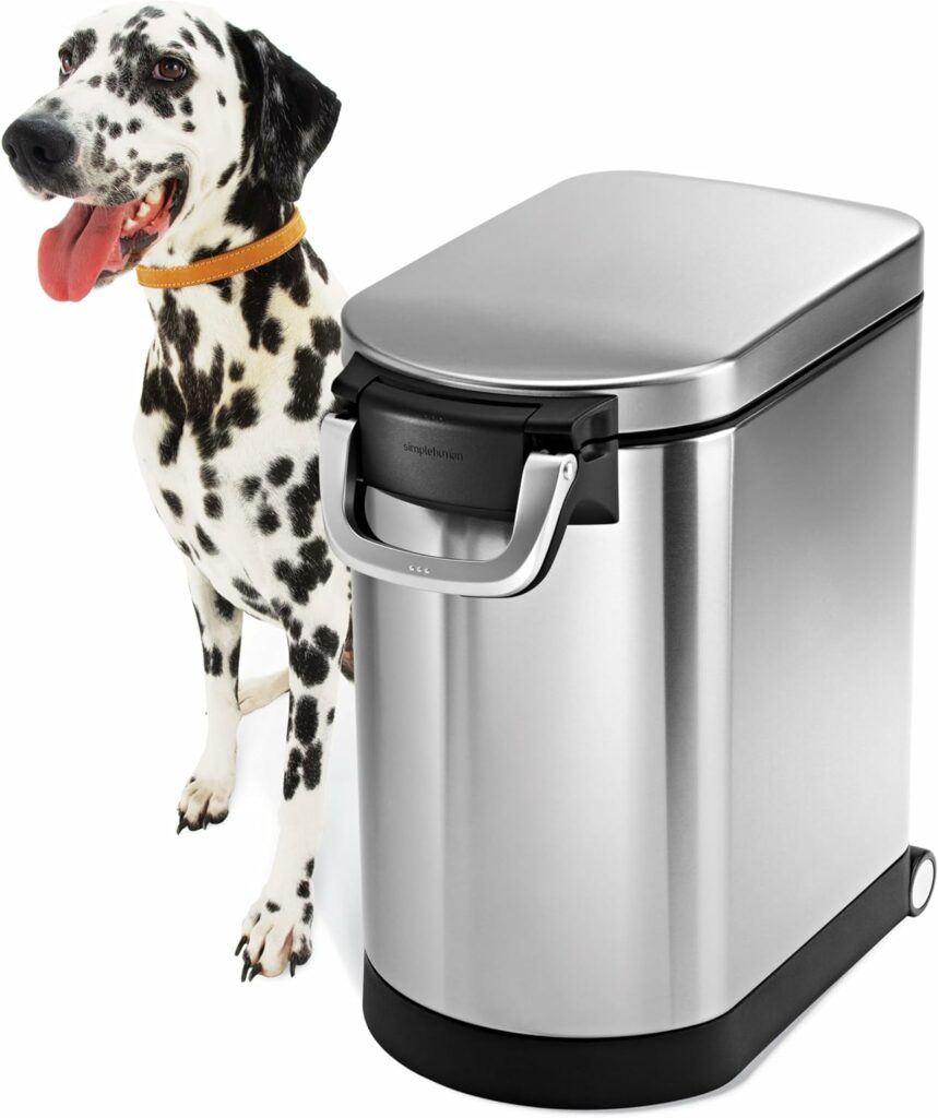 Simplehuman pet food storage
