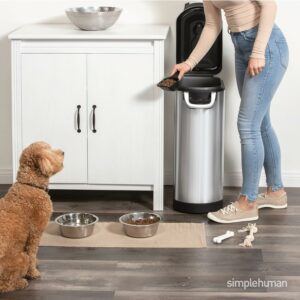 Simplehuman pet food storage container review