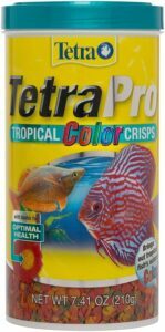 Tetra Pro Tropical fish food flakes
