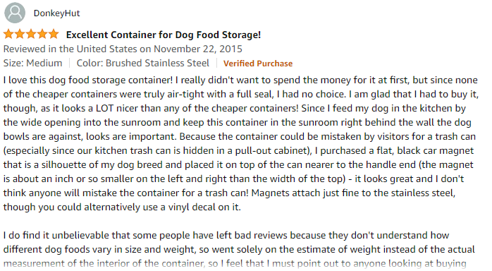 Real Amazon Review